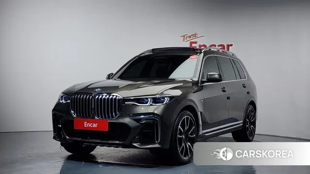 BMW X7 (G07) 2022 Серый из Кореи