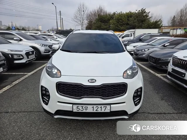 Kia Sportage 4th Generation 2018 Белый из Кореи