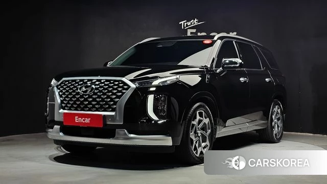 Hyundai Palisade 2021 Черный из Кореи