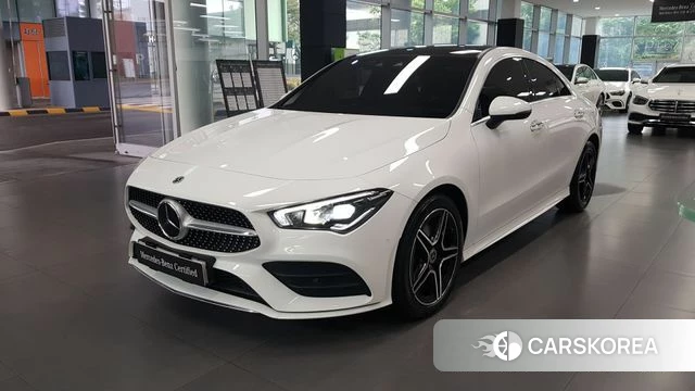 Mercedes-Benz CLA-Class C118 2022 Белый из Кореи