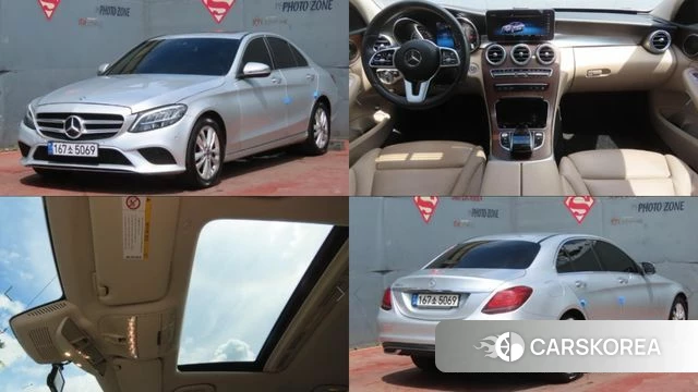 Mercedes-Benz C-Class W205 2019 Серебряный из Кореи