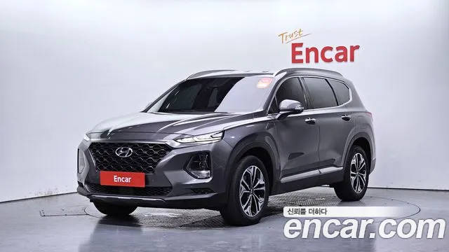 Hyundai Santa Fe TM 2018 Серый из Кореи