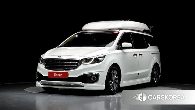 Kia All New Carnival 2018 Белый из Кореи
