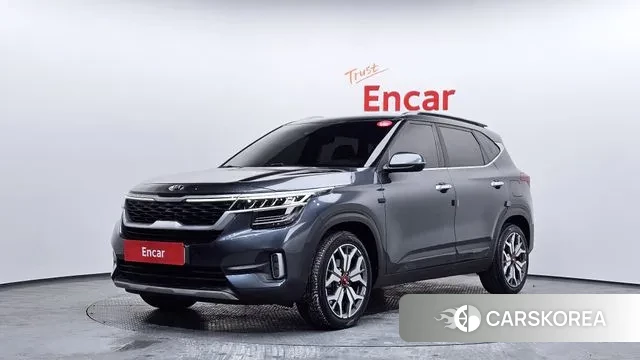 Kia Seltos 2019 Серый из Кореи