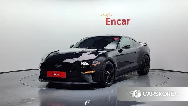 Ford Mustang 2020 Черный из Кореи