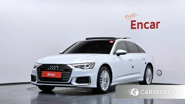 Audi A6 (C8) 2021 Белый из Кореи
