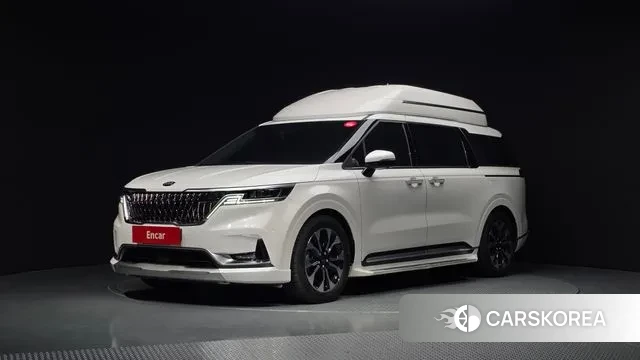 Kia Carnival 4th generation 2021 Белый из Кореи