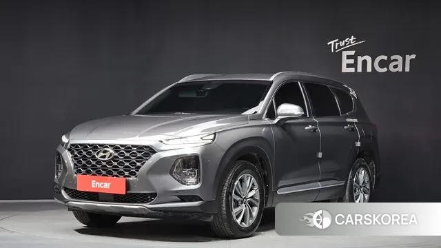Hyundai Santa Fe TM 2020 Серый из Кореи
