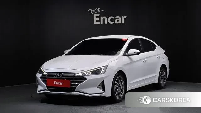 Hyundai The New Avante AD 2019 Белый из Кореи