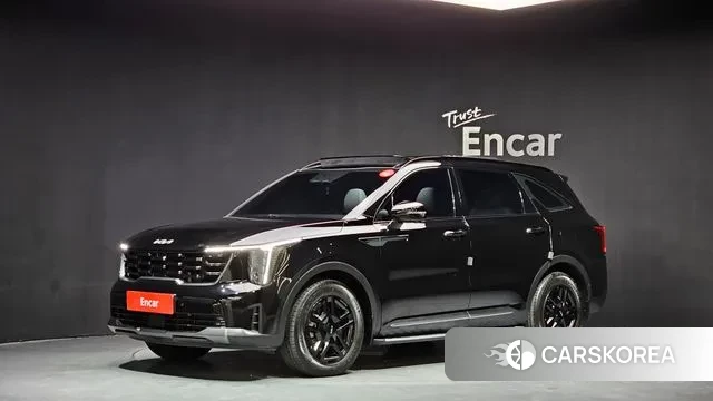 Kia The New Sorento 4th Generation 2023 Черный из Кореи