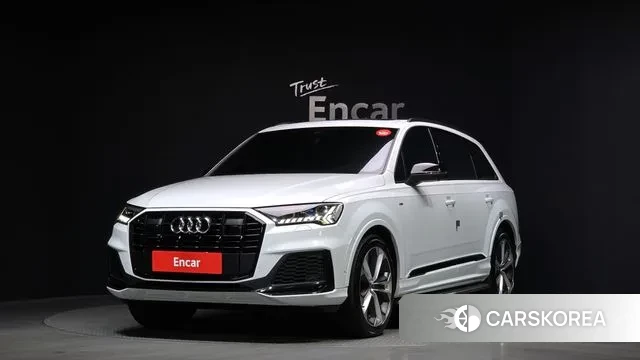 Audi Q7 (4M) 2023 Белый из Кореи