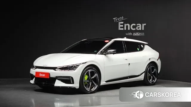 Kia EV6 2023 Белый из Кореи