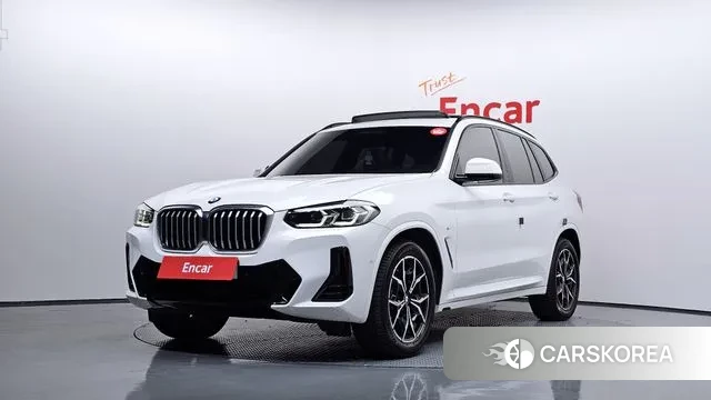 BMW X3 (G01) 2022 Белый из Кореи
