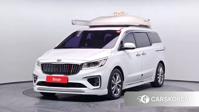 Kia The New Carnival 2019 Белый из Кореи