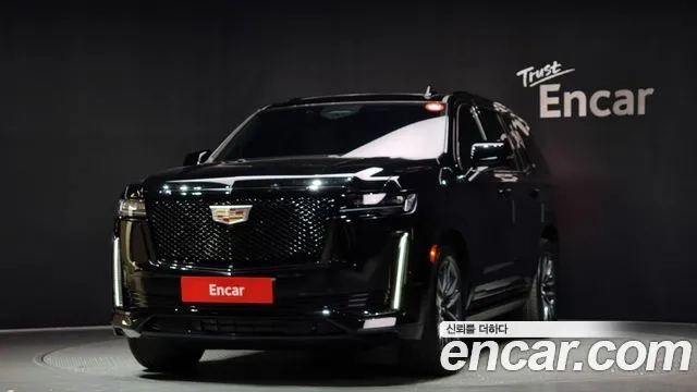 Cadillac Escalade 5th Generation 2023 Черный из Кореи