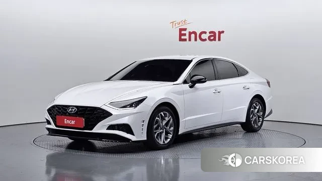 Hyundai Sonata (DN8) 2021 Белый из Кореи