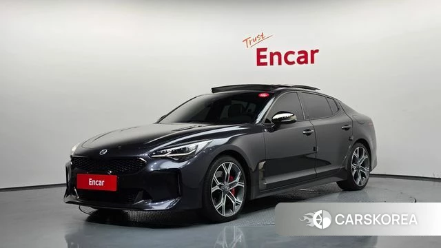 Kia Stinger 2019 Серый из Кореи