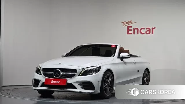 Mercedes-Benz C-Class W205 2020 Белый из Кореи