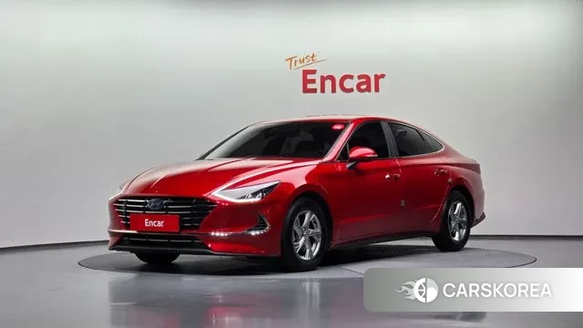 Hyundai Sonata (DN8) 2019 Красный из Кореи