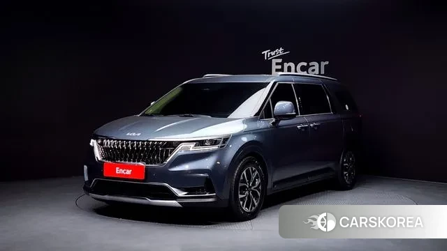 Kia Carnival 4th generation 2021 Серый из Кореи