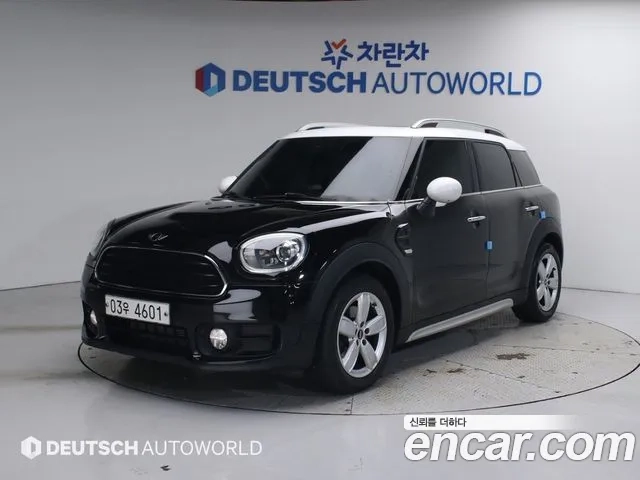 Mini Cooper D Countryman 2018 Черный из Кореи