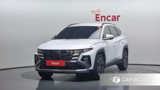 Hyundai The New Tucson Hybrid (NX4) 2024 Белый из Кореи