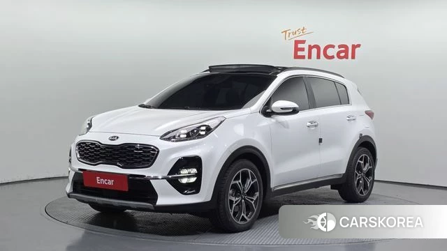 Kia Sportage The Bold 2019 Белый из Кореи