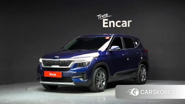 Kia Seltos 2020 Синий из Кореи