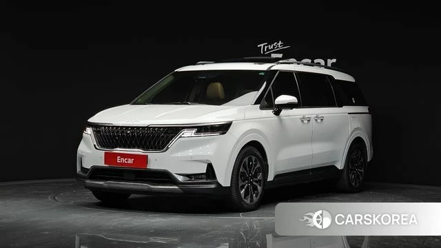 Kia Carnival 4th generation 2022 Белый из Кореи