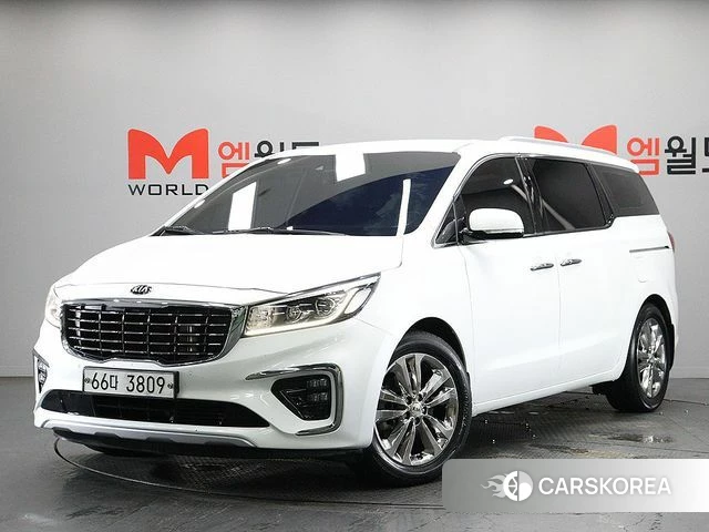 Kia The New Carnival 2018 Жемчужный цвет из Кореи
