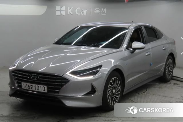 Hyundai Sonata Hybrid (DN8) 2019 Серебристо-серый из Кореи