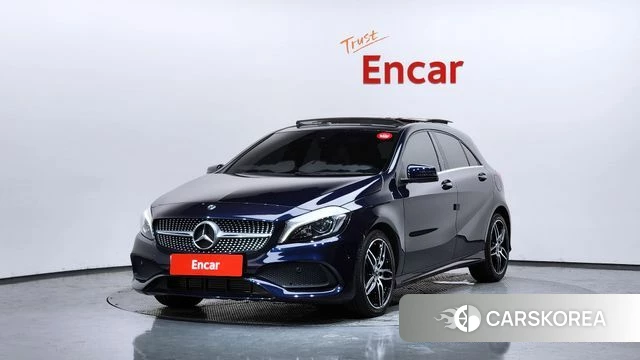 Mercedes-Benz A-Class W176 2018 Синий из Кореи