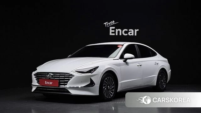 Hyundai Sonata Hybrid (DN8) 2022 Белый из Кореи