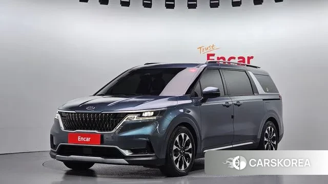 Kia Carnival 4th generation 2021 Синий из Кореи