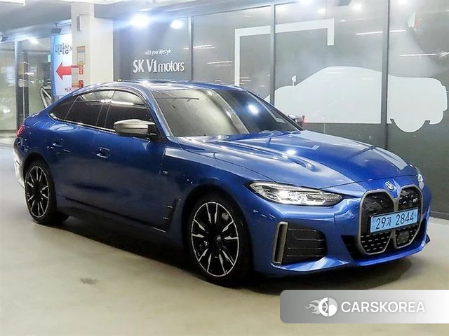 BMW i4 2023 Синий из Кореи