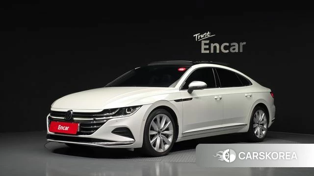 Volkswagen Arteon 2023 Белый из Кореи