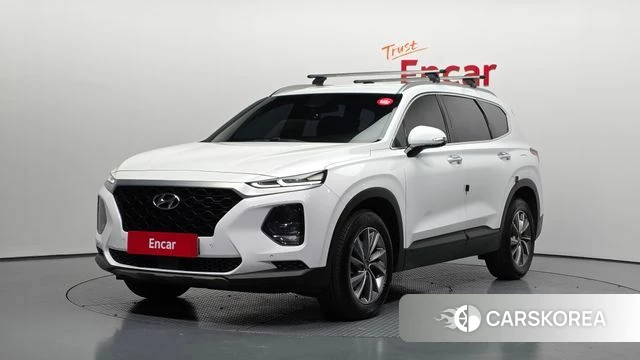 Hyundai Santa Fe TM 2018 Белый из Кореи