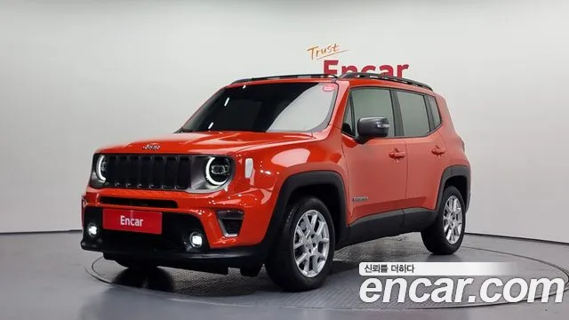 Jeep Renegade 2020 Оранжевый из Кореи