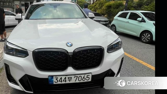 BMW X4 (G02) 2021 Белый из Кореи