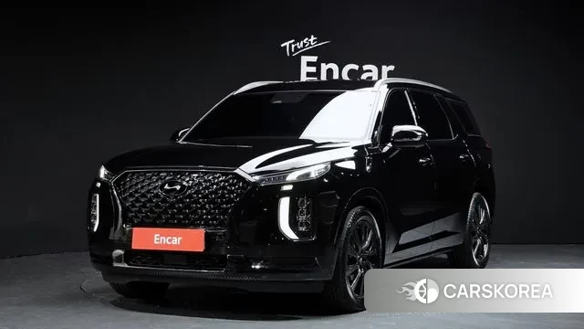 Hyundai Palisade 2021 Черный из Кореи