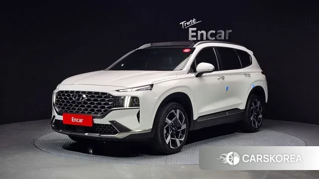 Hyundai The New Santa Fe 2022 Белый из Кореи