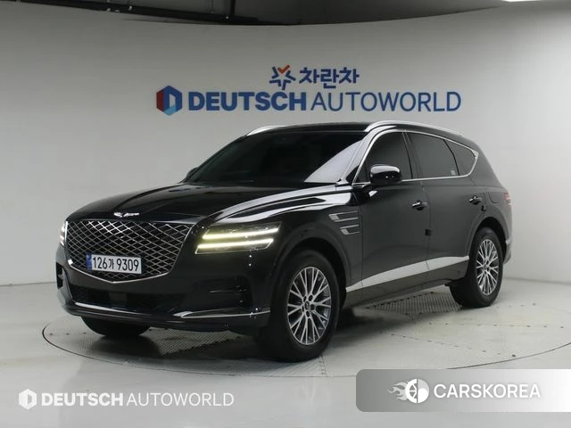 Genesis GV80 2021 Черный из Кореи