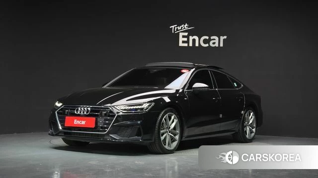 Audi A7 (4K) 2020 Черный из Кореи
