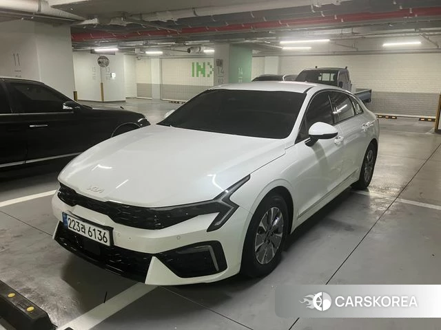 Kia The New K5 Hybrid 3rd generation 2025 Белый из Кореи