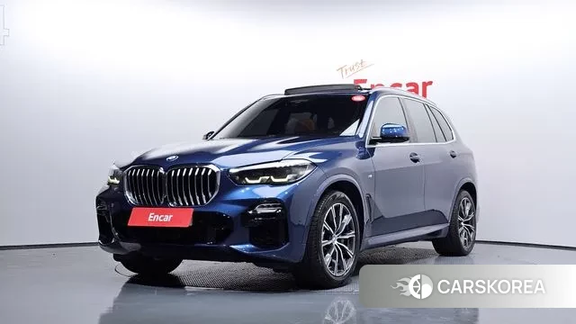 BMW X5 (G05) 2019 Синий из Кореи