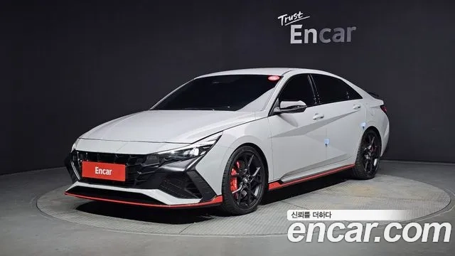 Hyundai Avante (CN7) 2021 Серый из Кореи