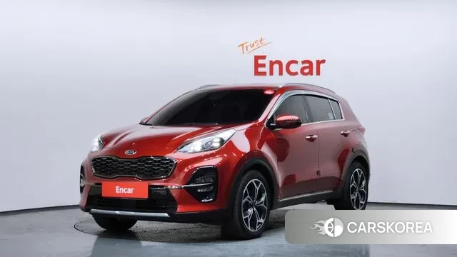 Kia Sportage The Bold 2018 Красный из Кореи