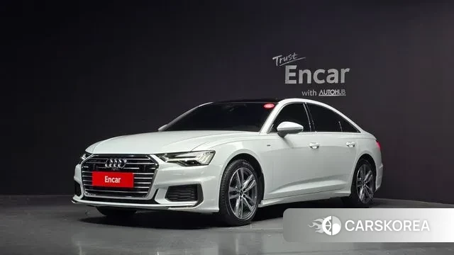 Audi A6 (C8) 2023 Белый из Кореи
