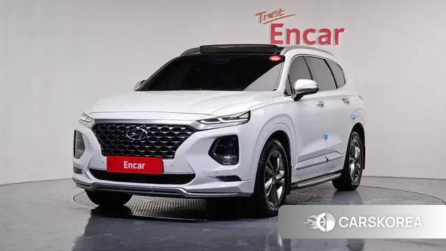 Hyundai Santa Fe TM 2019 Белый из Кореи