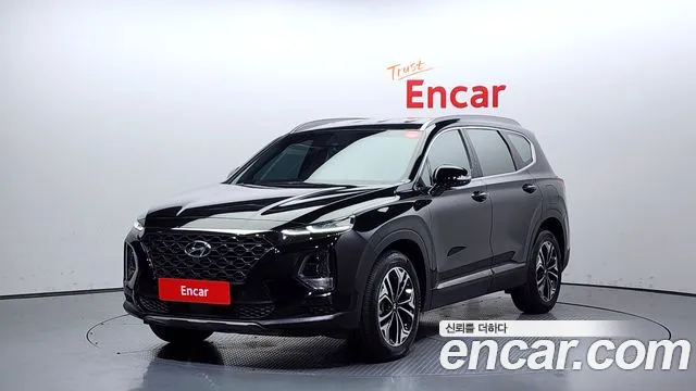 Hyundai Santa Fe TM 2018 Черный из Кореи